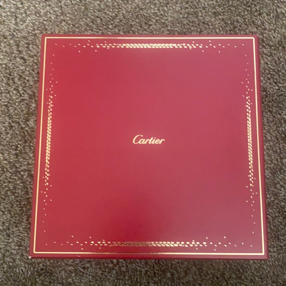 Cartier empty box